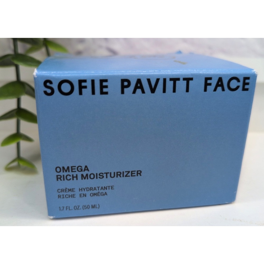 NEW IN BOX🥰Sofie Pavitt Face Omega Rich Moisturizer 1.7 fl oz/50 ml Made in USA